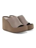 Zeppa Paloma Barcelò DOLYA NAPA in nappa e micro grigio